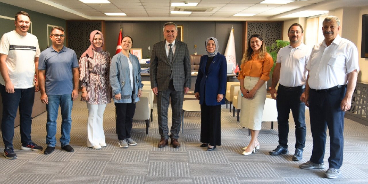 İl Milli Eğitim Müdürlüğü'nde bayramlaşma