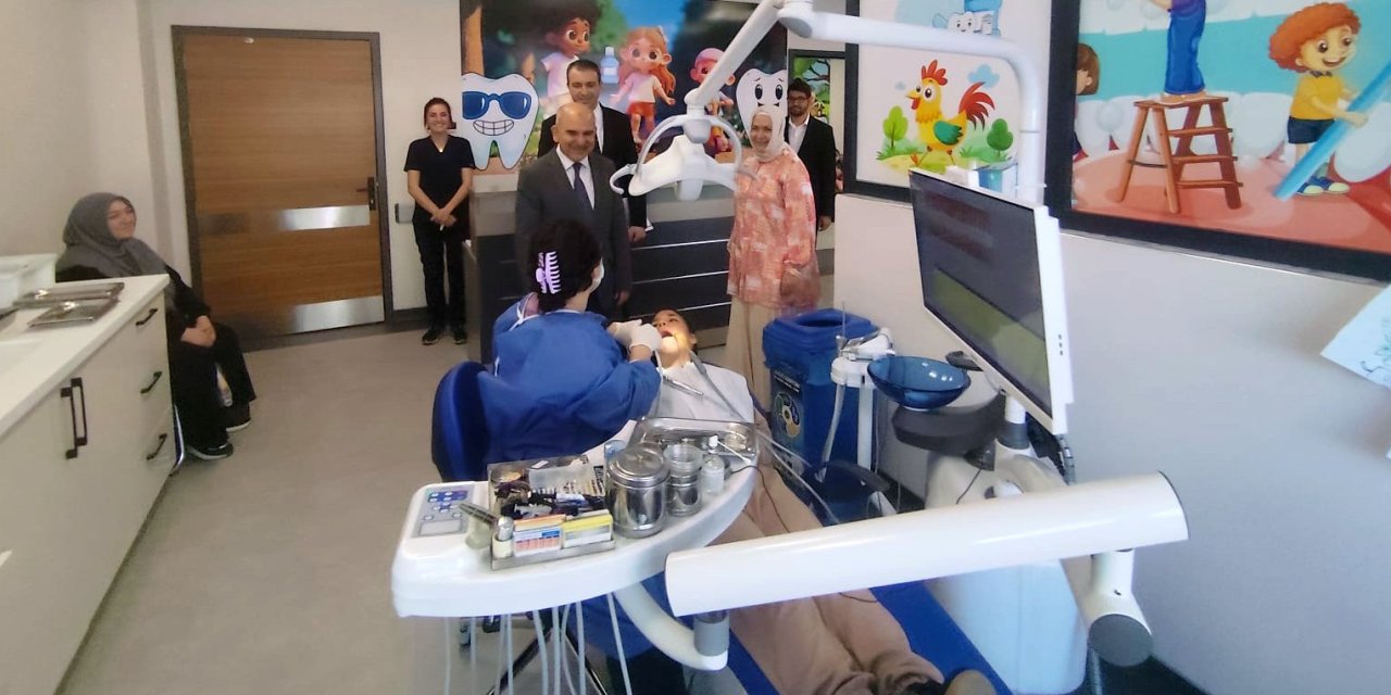 Konya'daki diş hastanesine günde bin 200 hasta