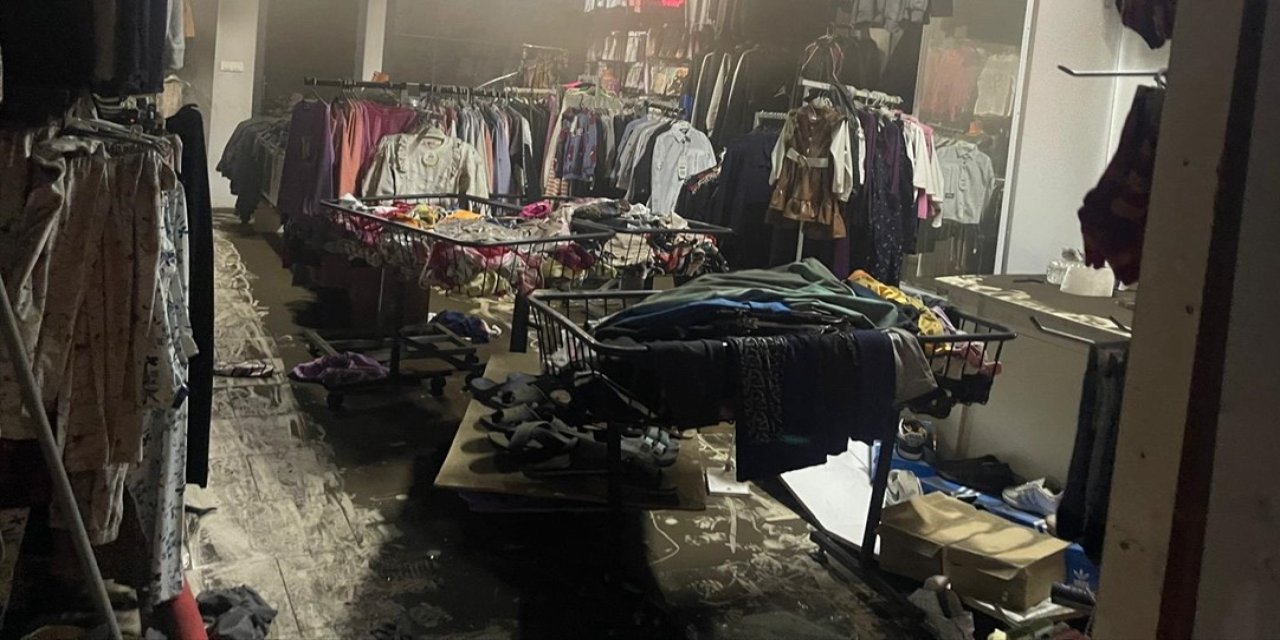 Konya'da iş yerinde çıkan yangın söndürüldü