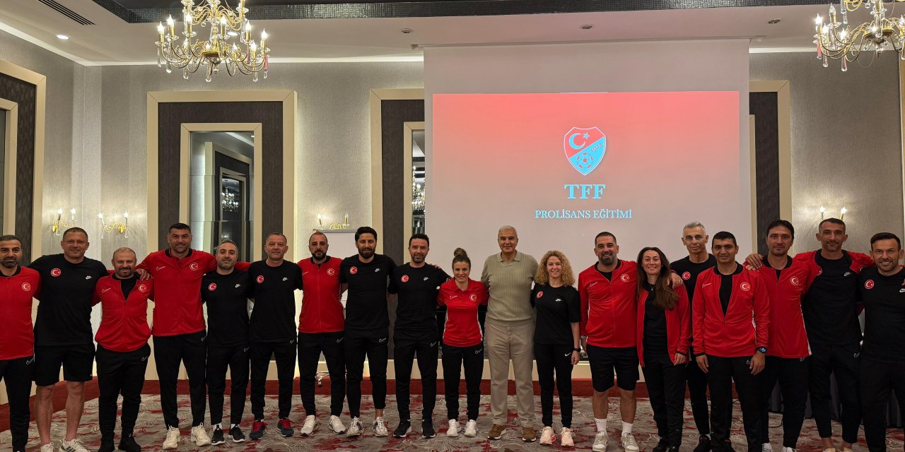 UEFA Pro Lisans Kursu 1. Modül Eğitimi Yapıldı