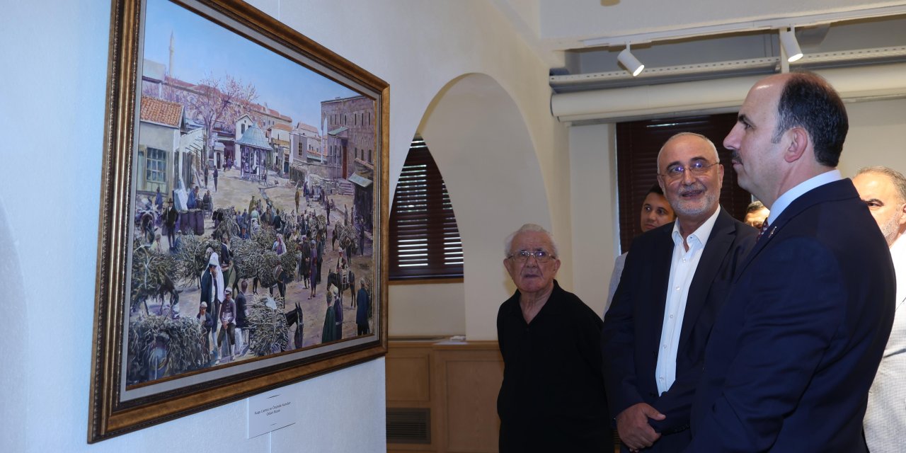 'Eski Konya Resimleri Sergisi' açıldı