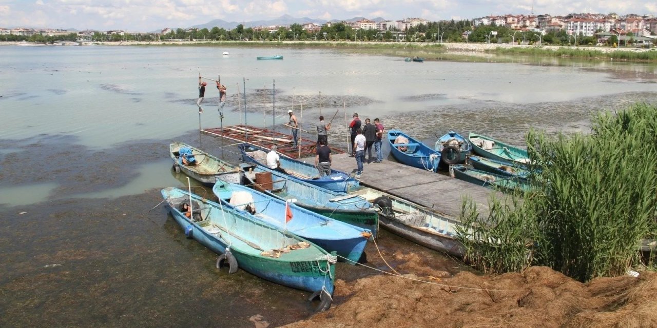 Beyşehir Gölü'nde yasak sona eriyor