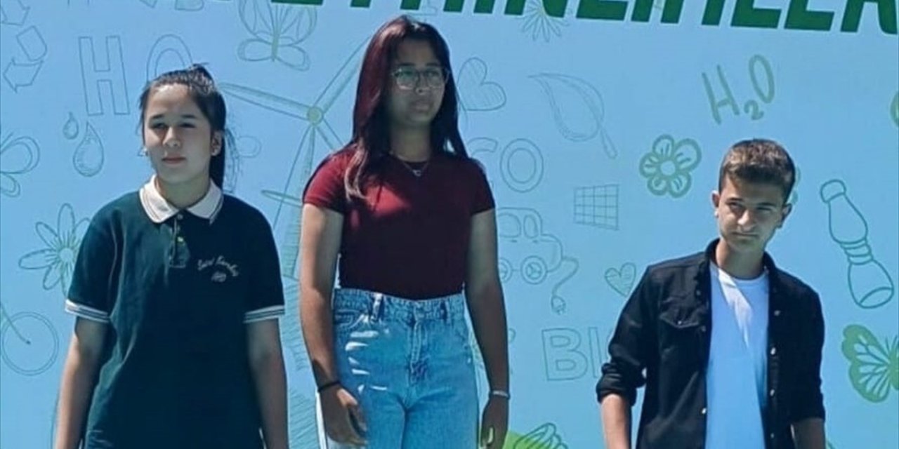 Beyşehirli öğrenci, sıfır atık yarışmasında il birincisi oldu