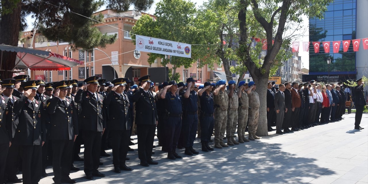 Karaman'da Jandarma Teşkilatının 186. Kuruluş Yıl Dönümü kutlandı