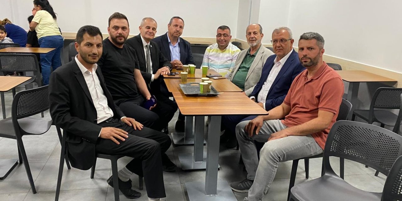 Yüksel ve Yel'den esnaf ziyaretleri