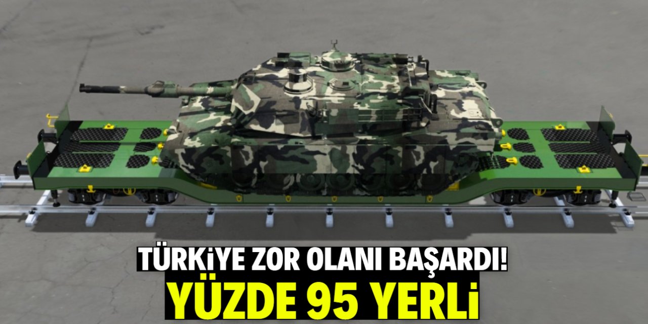 Türkiye zor olanı başardı! Yüzde 95 yerlilik oranına sahip