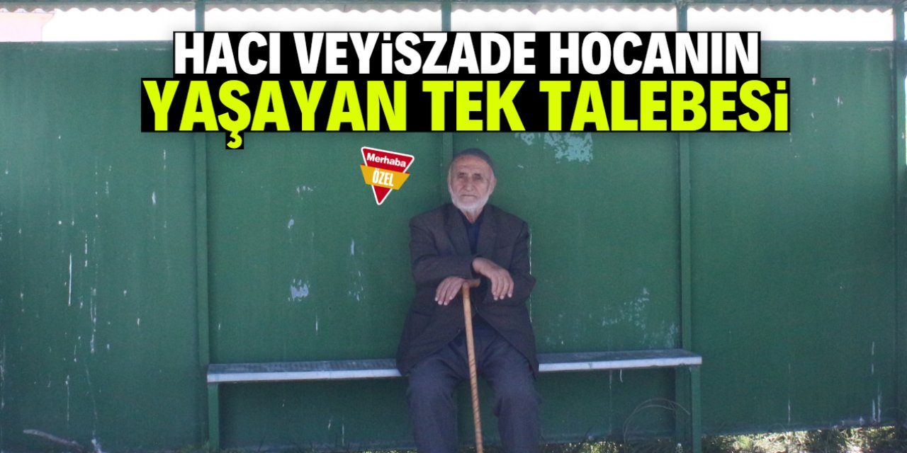 Konya'da Hacı Veyiszade Hocanın yaşayan tek talebesi! Herkese dua ediyor