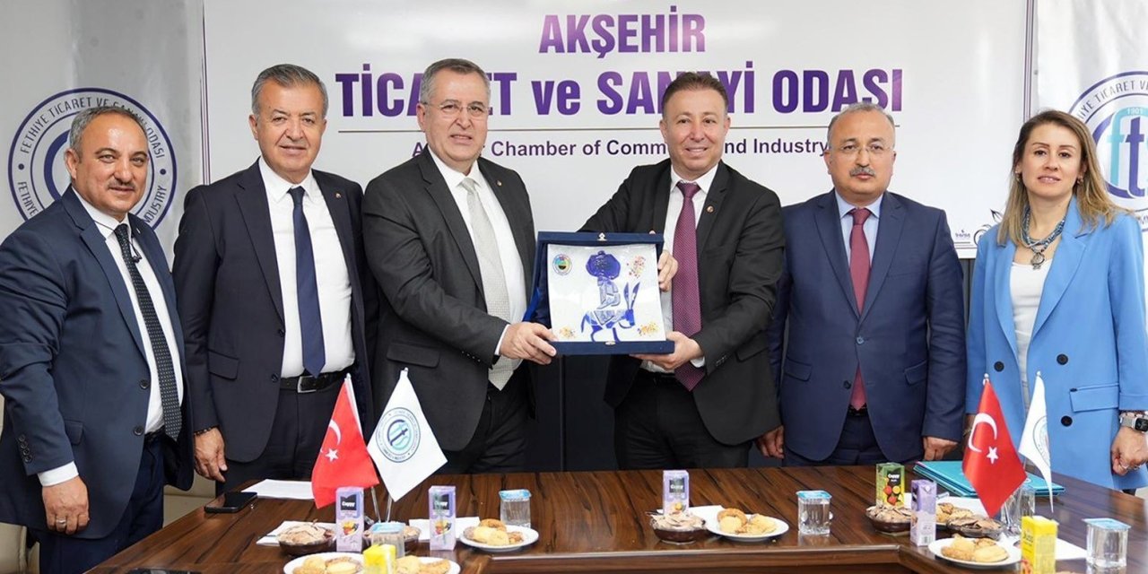 Akşehir ve Fethiye'den ticaret kardeşliği