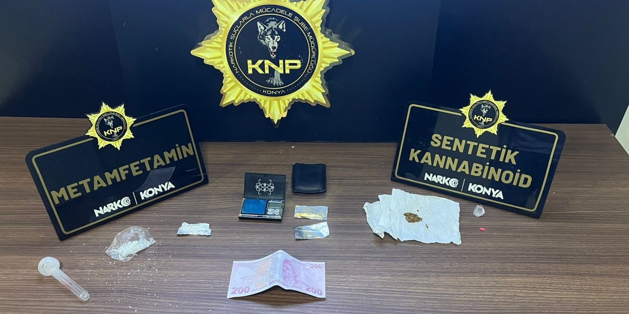 Konya'da 66 operasyon! 60 tutuklama