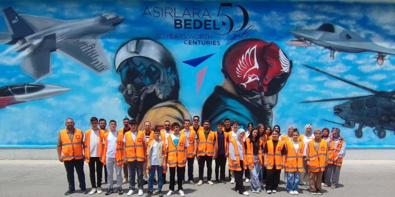 Konya'daki öğrencilerden TUSAS VE ASELSAN'a ziyaret