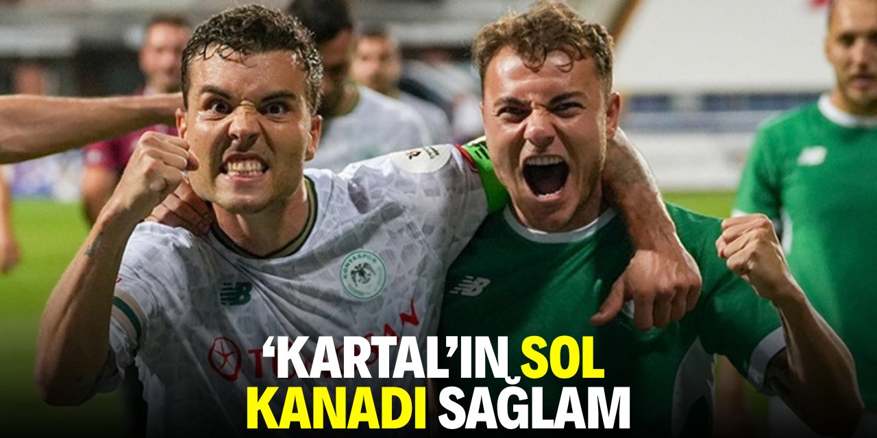 Konyaspor'un sol kanadı sağlam