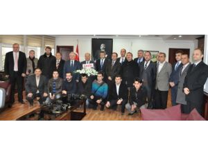 Gazetecilerden Kırıkkale Valisi Kolat'a Ziyaret