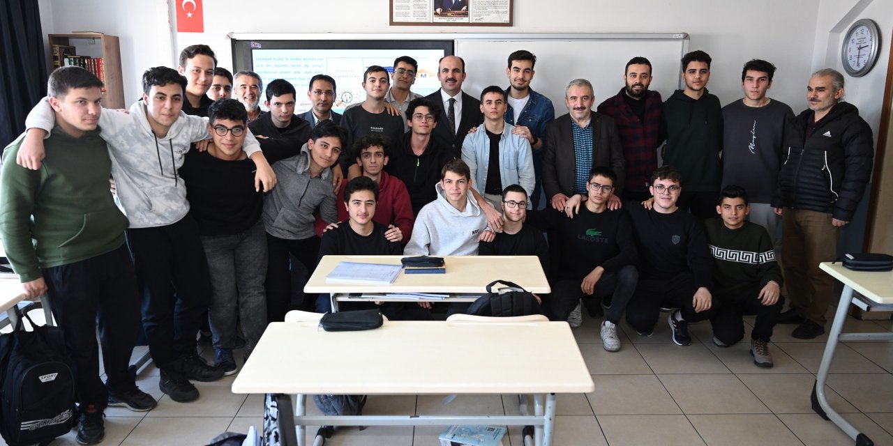 Altay: Sınav zamanı sessiz olalım