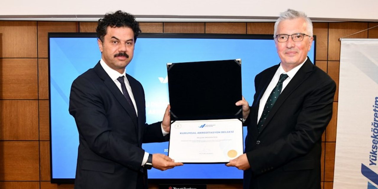 Selçuk Üniversitesi'nden yeni akreditasyon