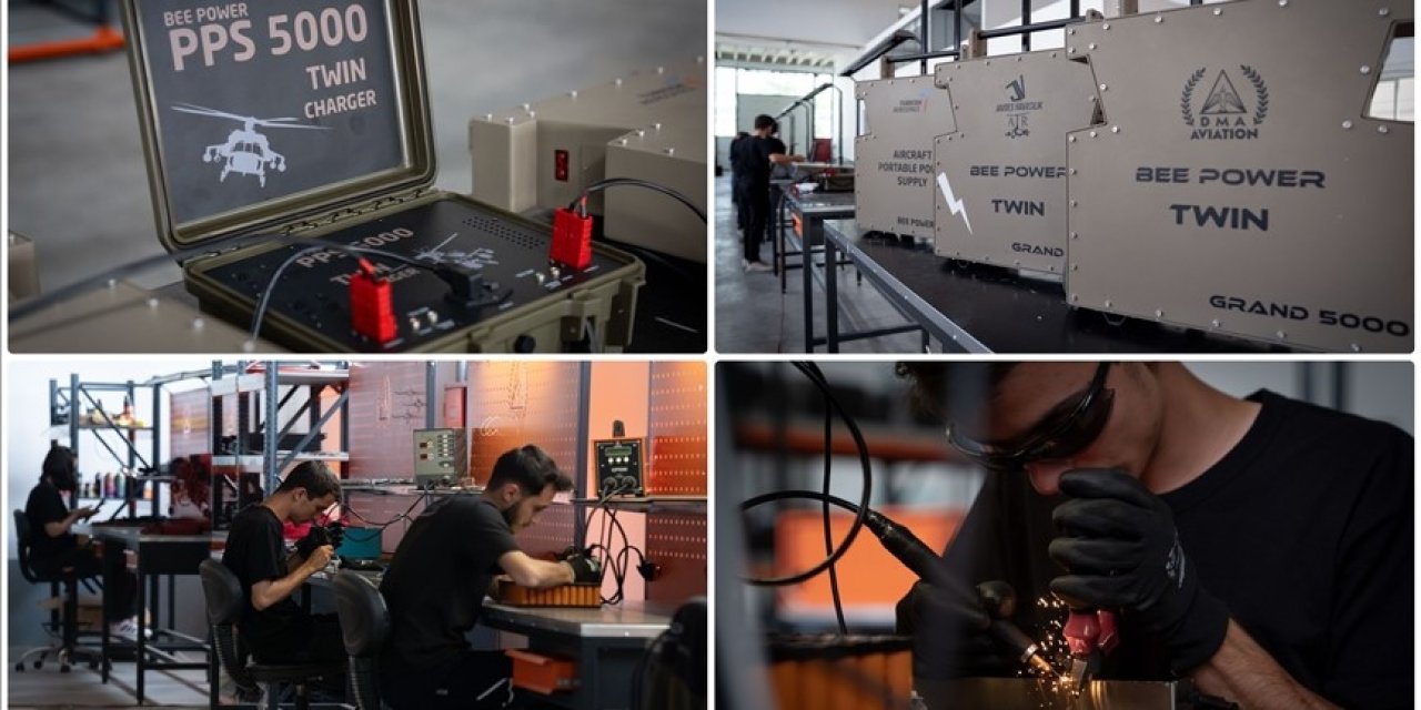 Helikopter ve uçaklara yerde "milli" destek