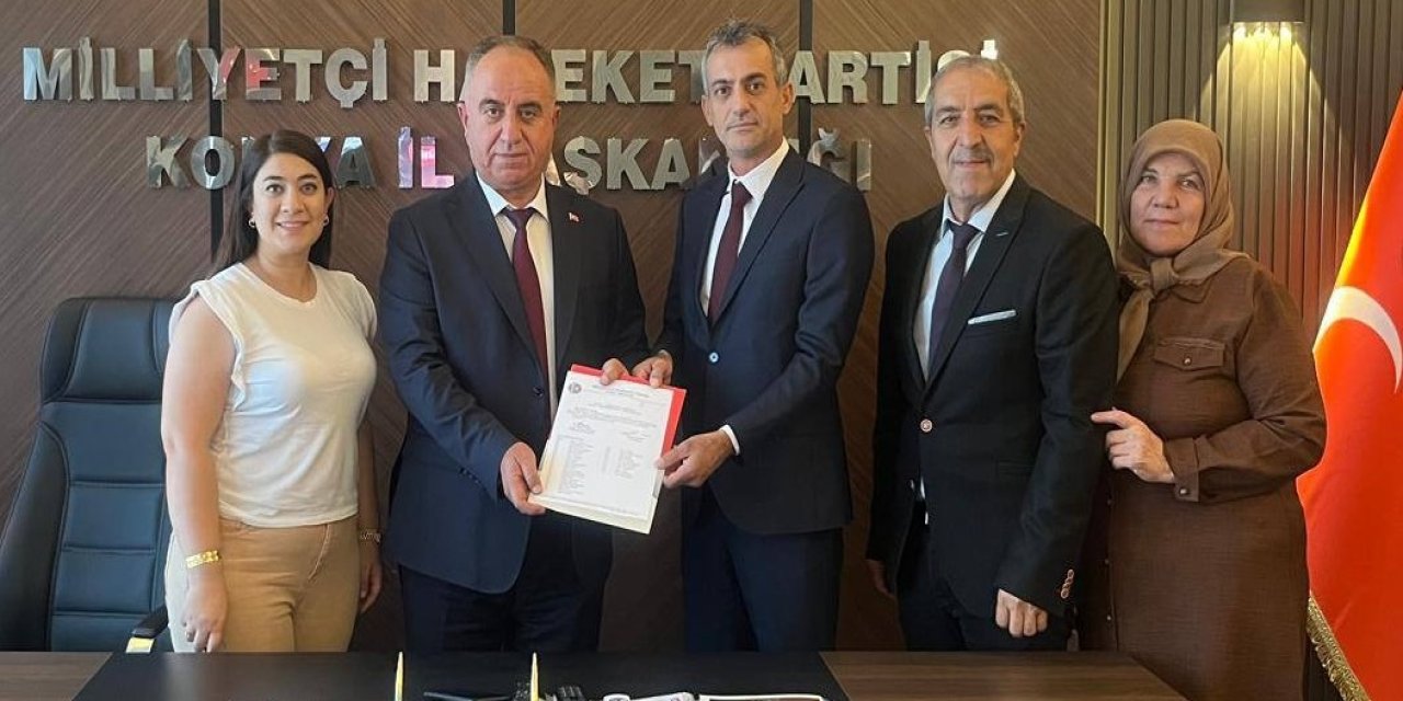 Akşehir MHP'de Murat Yıldız dönemi başladı