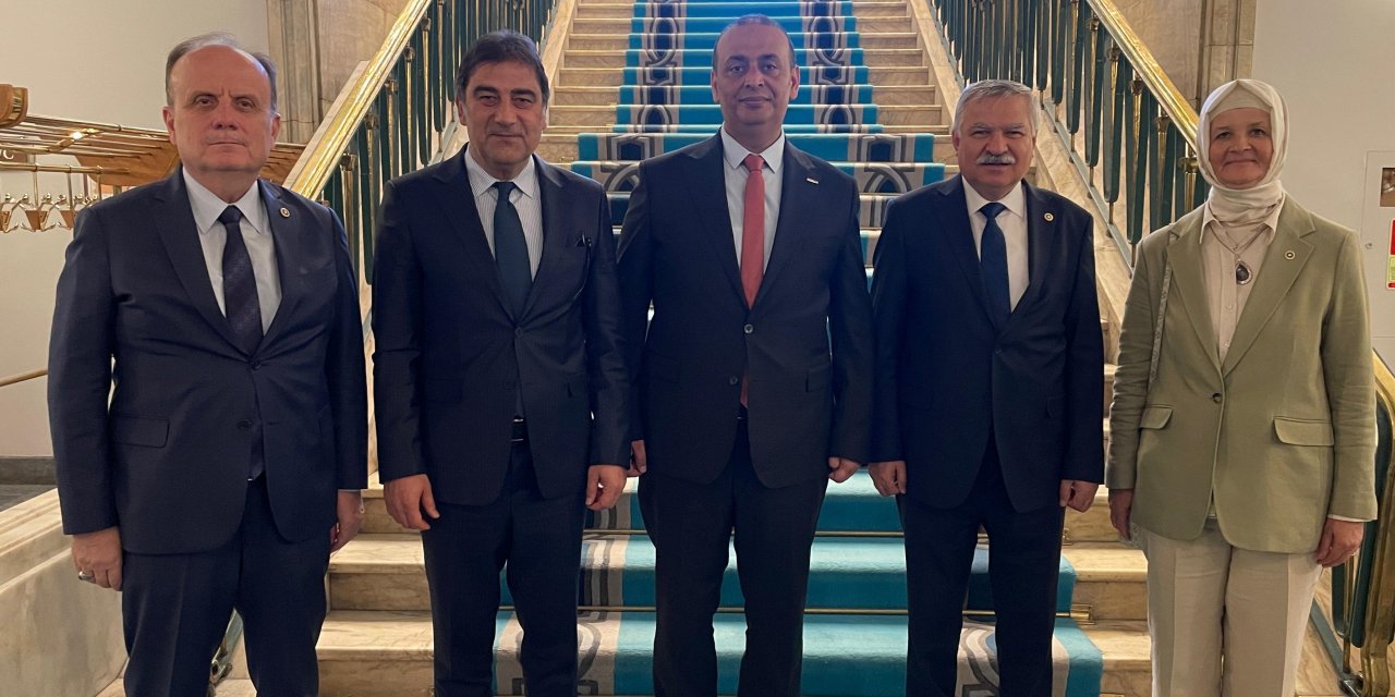 ASKON Konya’dan TBMM’de temaslar