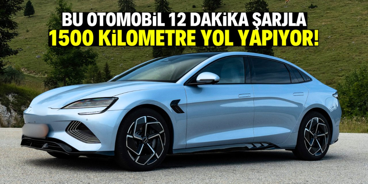 Bu otomobil 12 dakika şarjla 1500 kilometre gidiyor! Çok ucuza satılacak