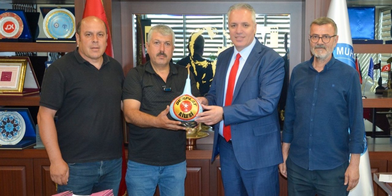 DERPLAT'tan Bıçakçı'ya 'hayırlı olsun' ziyareti