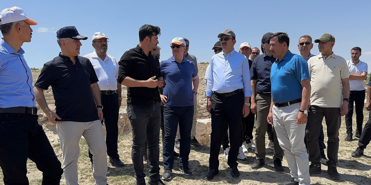 Protokol Karatay'ın turizm alanlarını inceledi