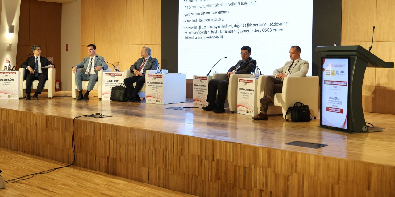 'Kamuda iş sağlığı ve güvenliği' konuşuldu