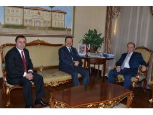 Sağlam Ve Tonbul, Vali Öztürk’ü Ziyaret Etti