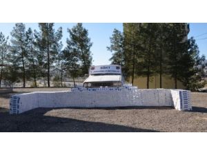 Siirt'te 7bin 290 Paket Kaçak Sigara Ele Geçirildi