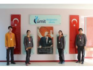 Özel Ümit Koleji, Matematik Olimpiyatı'nda 4 Madalya Kazandı