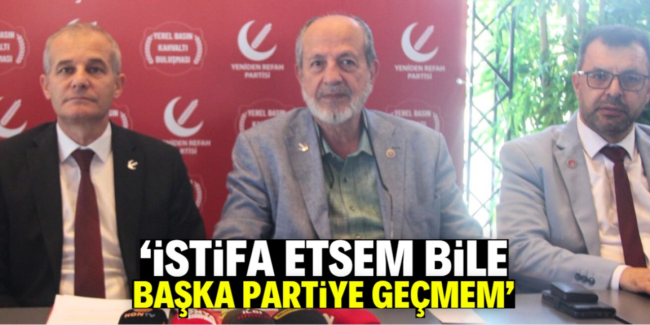 Konya milletvekili net konuştu: İstifa etsem bile başka bir partiye geçmem!