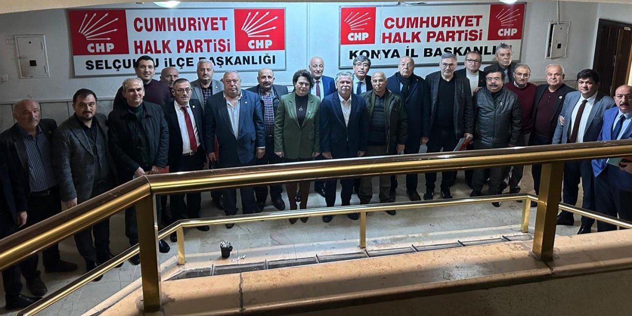 CHP Konya: Özgür Özel'in yanındayız