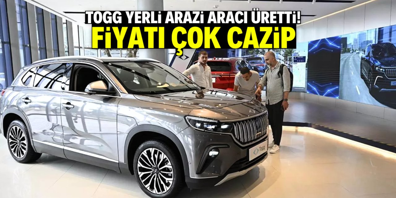 TOGG yerli arazi aracı üretti! Fiyatı duyan sipariş oluşturuyor
