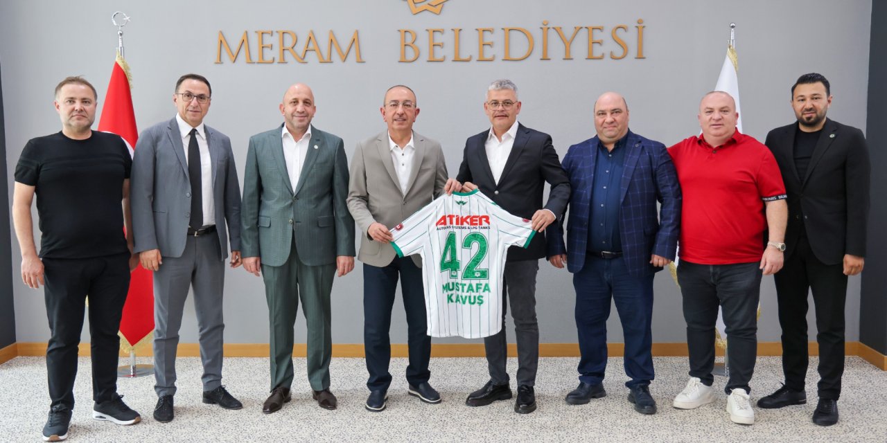 Konyaspor’dan Başkan Kavuş’a ziyaret