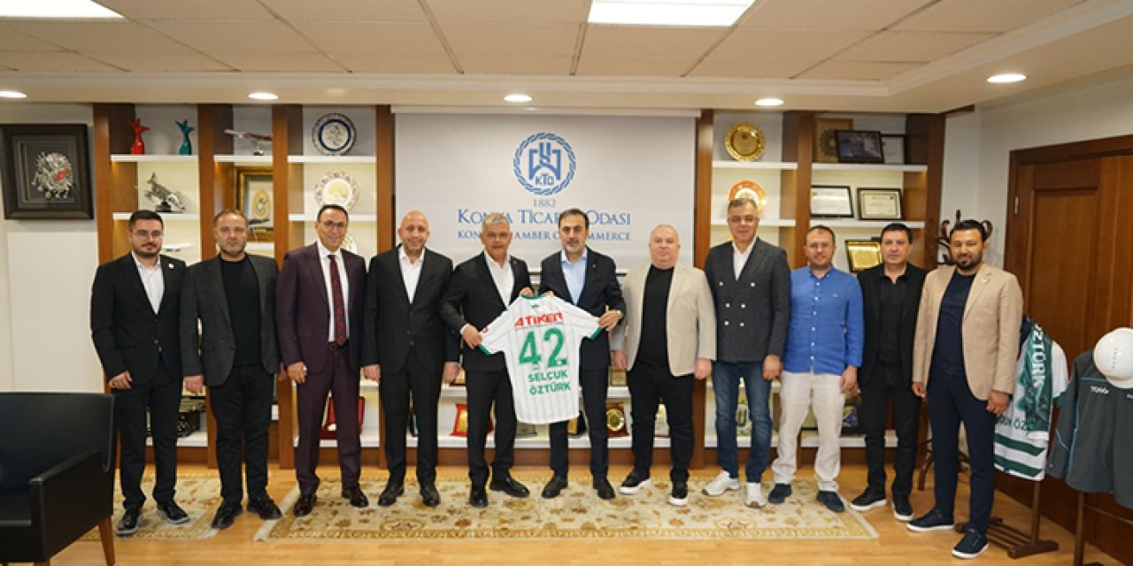 Konyaspor’dan Ticaret Odası’na ziyaret