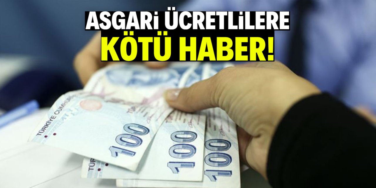 Asgari ücretlilere kötü haber! Fakirlik vurgusu yapıldı
