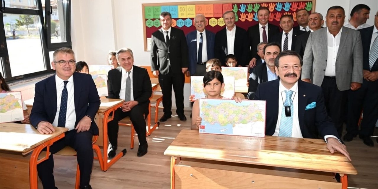 Seydişehir TOBB Cumhuriyet İlkokulu açıldı