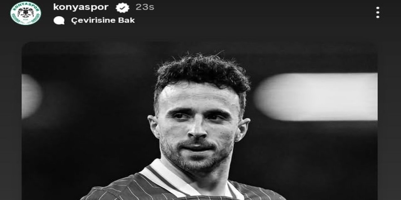 Konyaspor’dan Diogo  Jota için taziye mesajı