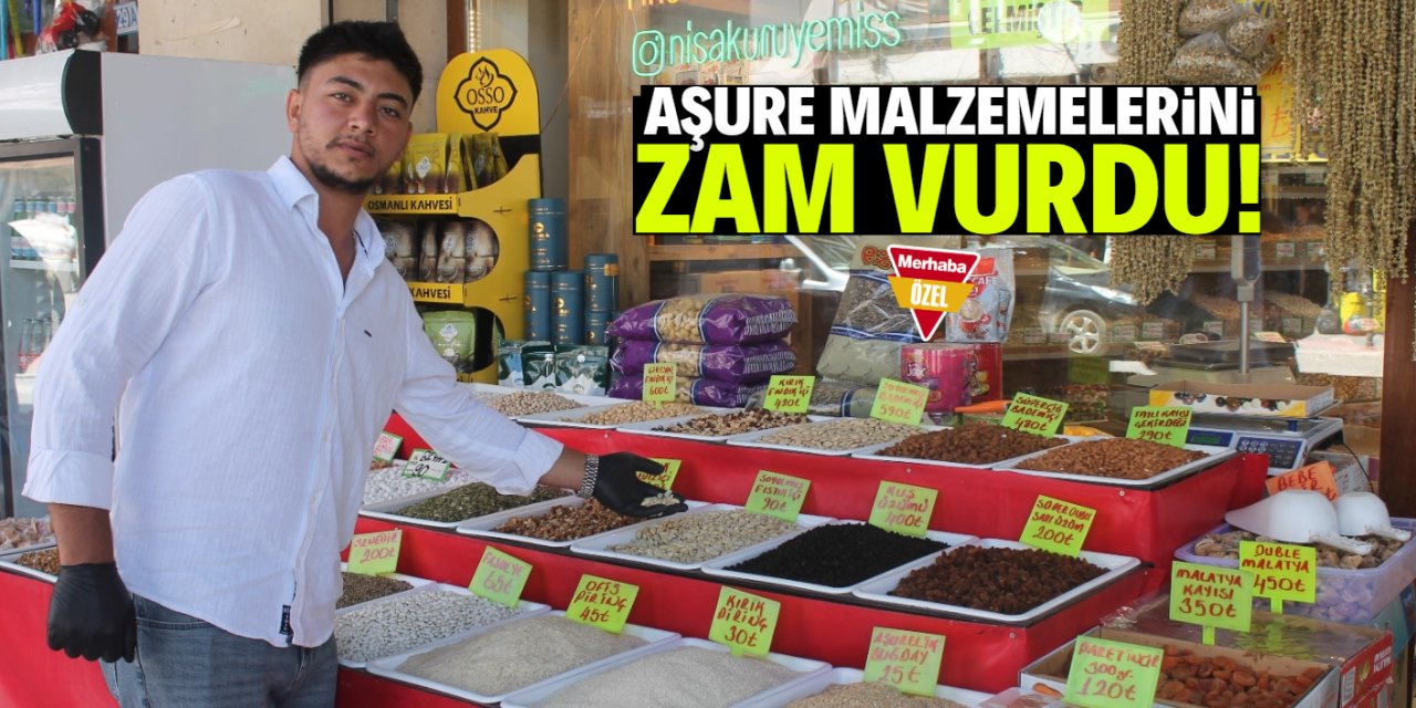 Aşure malzemelerine dev zam!