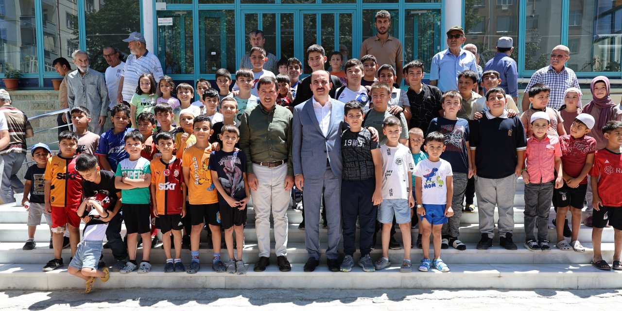 Altay ve Kılca'dan Kur'an kursuna ziyaret