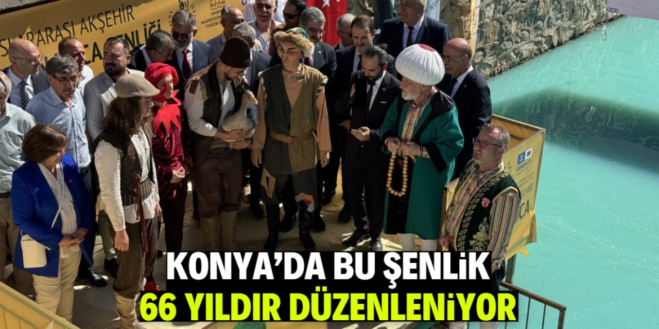 Konya'da bu şenlik 66 yıldır düzenleniyor