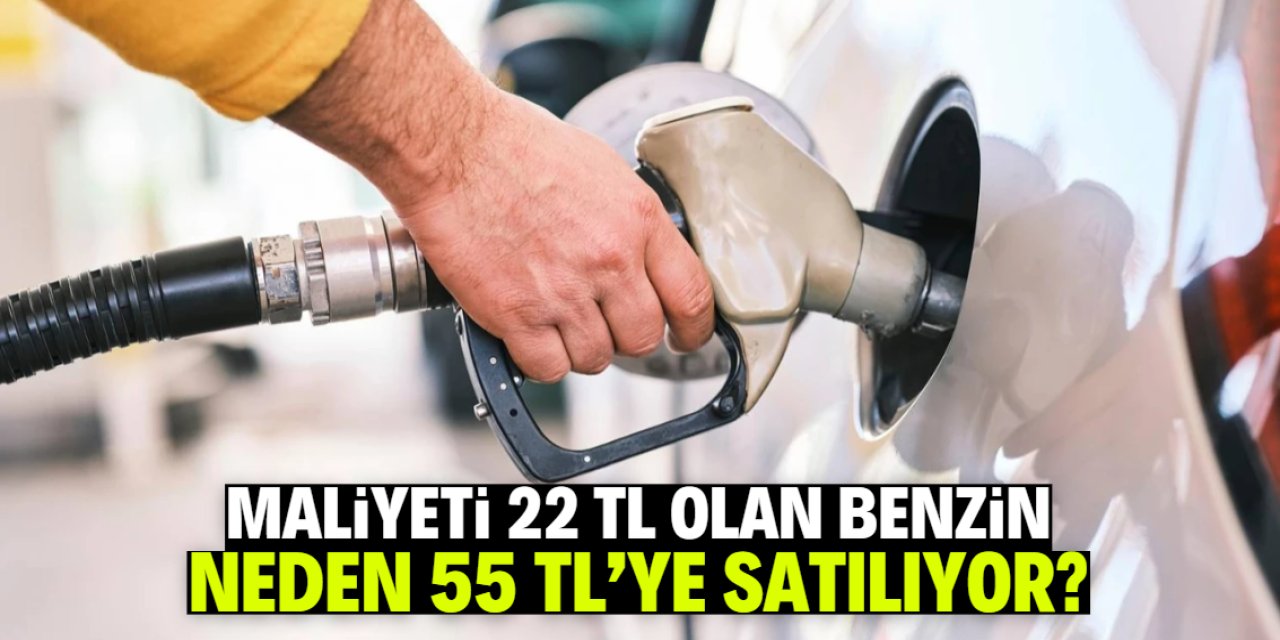 Maliyeti 22 TL olan benzin neden 55 TL'ye satılıyor? Elektrik detayı kızdırdı