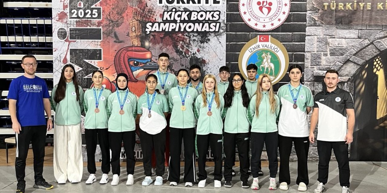 Selçuklu Belediyespor'dan madalya şov