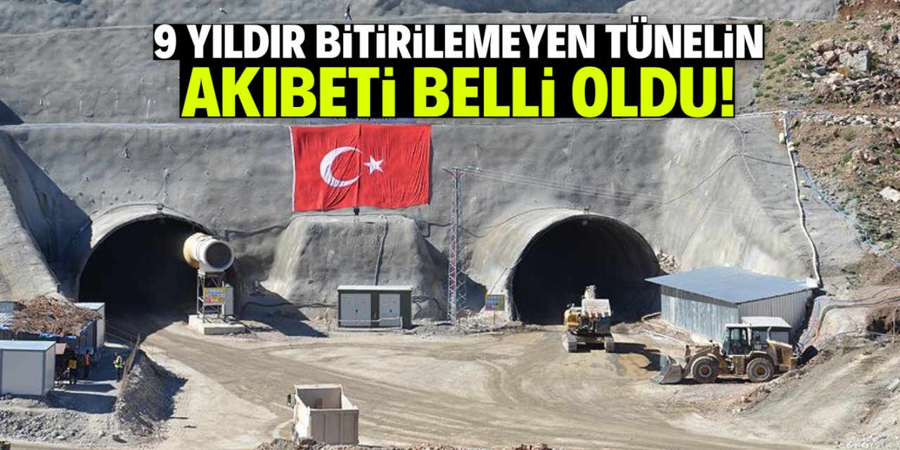 Konya'da 9 yıldır bitirilemeyen tünel projesinin akıbeti belli oldu!