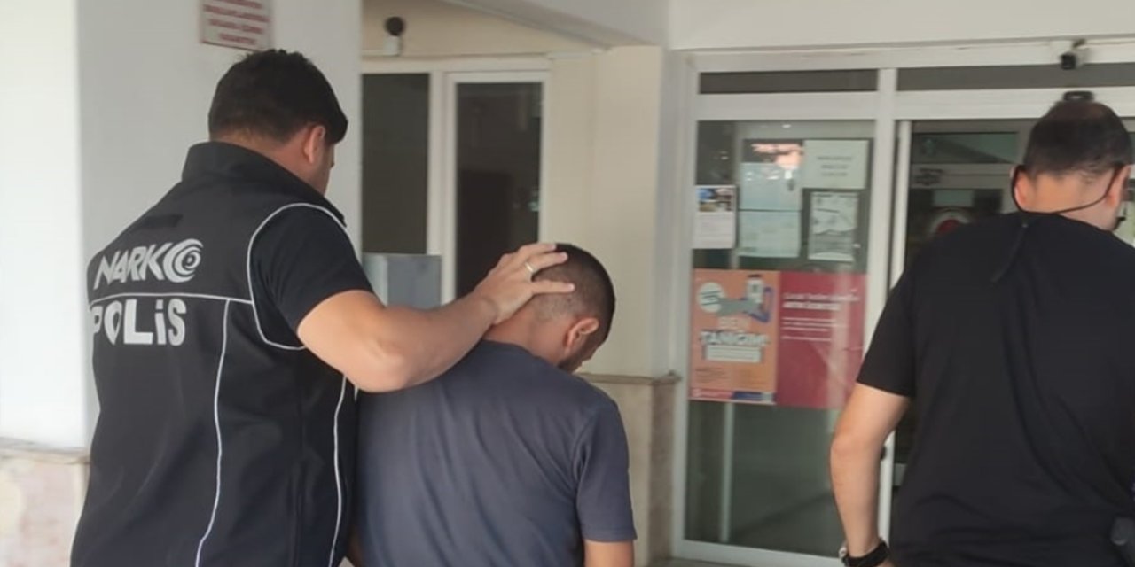 Konya'da uyuşturucu operasyonunda yakalanan şüpheli tutuklandı