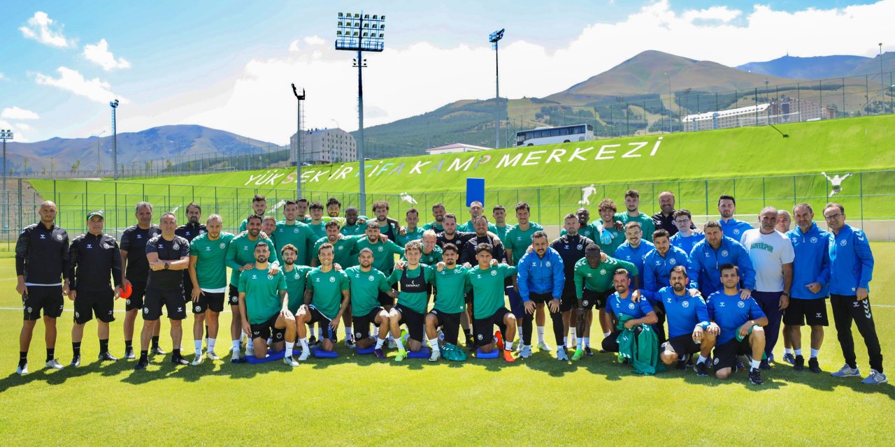 Konyaspor’da Erzurum kampı başladı