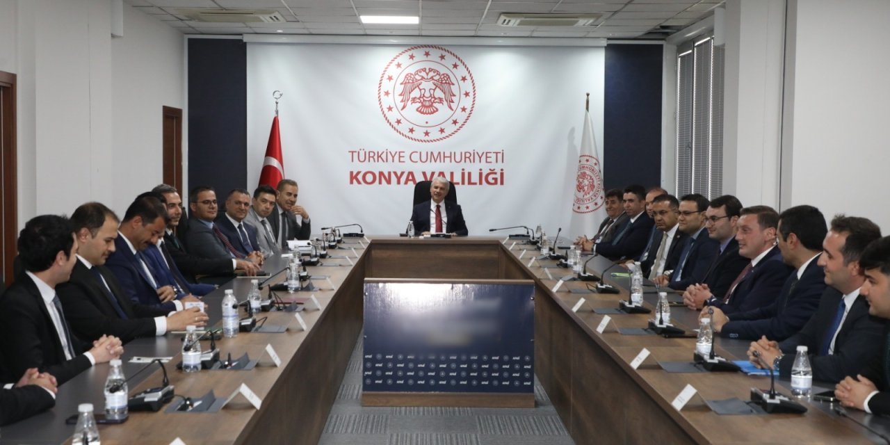 Konya’da kaymakamlar toplantısı gerçekleşti