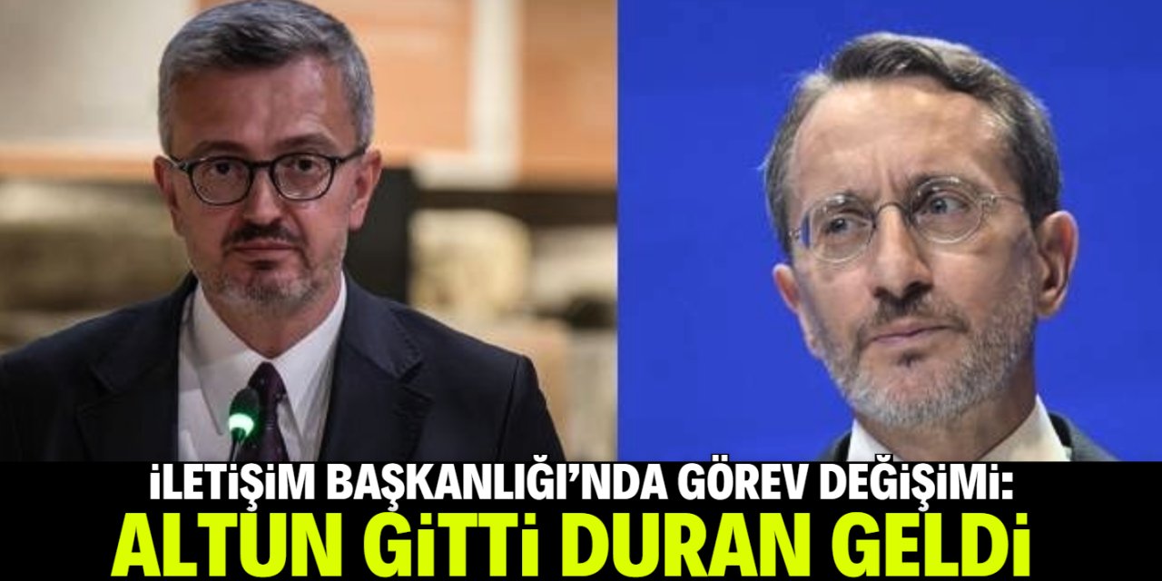 İletişim Başkanı Burhanettin Duran oldu