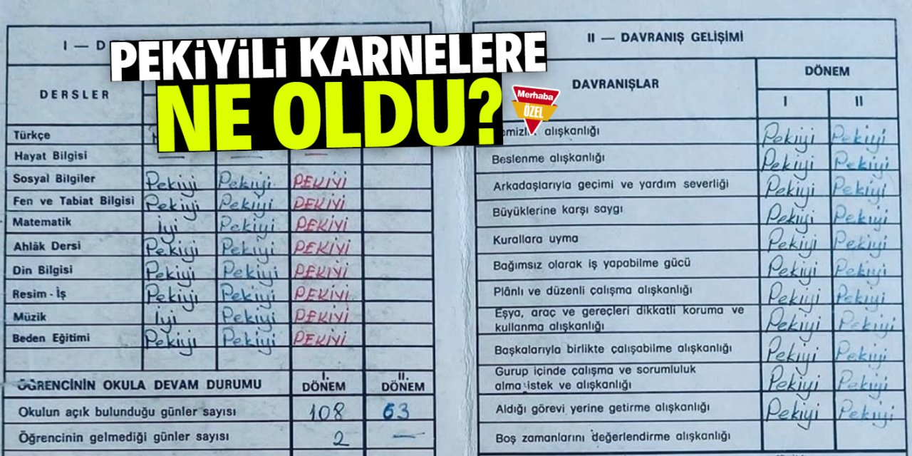 Pekiyili karneler kayboldu! Yeni sistem beğenilmedi