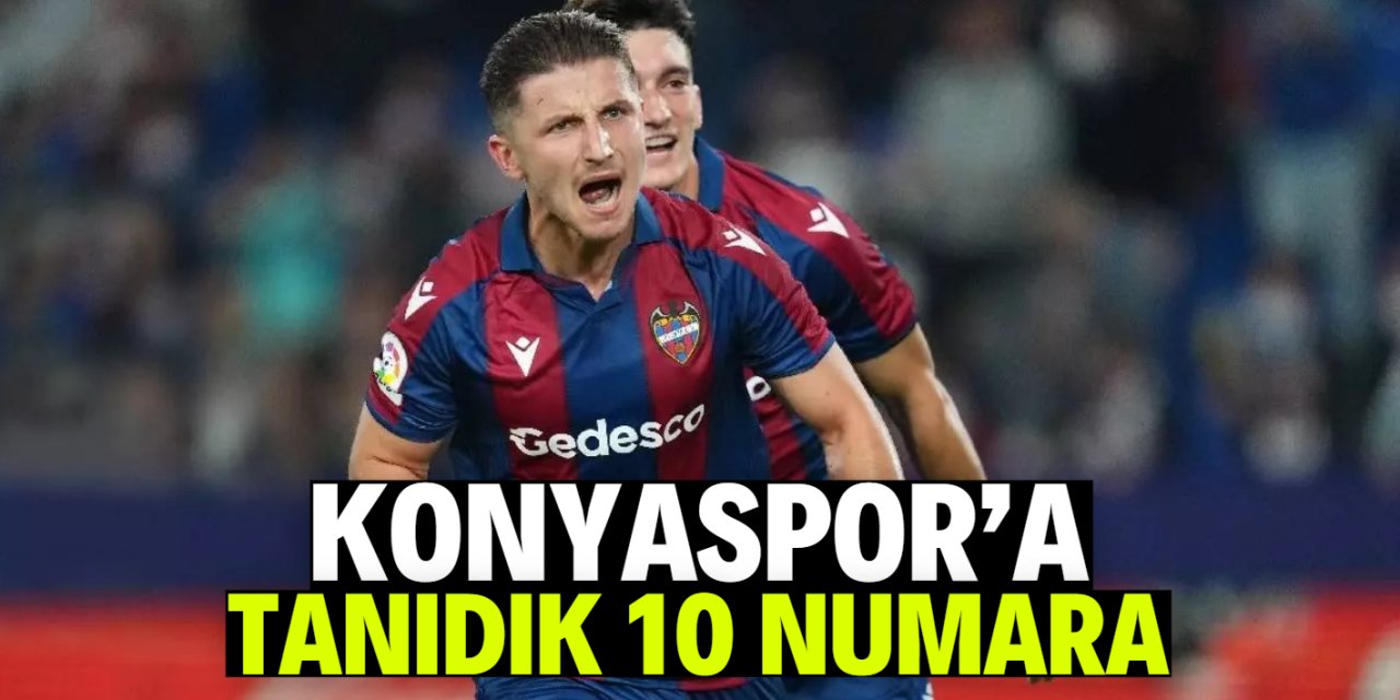 Konyaspor'a tanıdık 10 numara! Süper Lig'de forma giydi