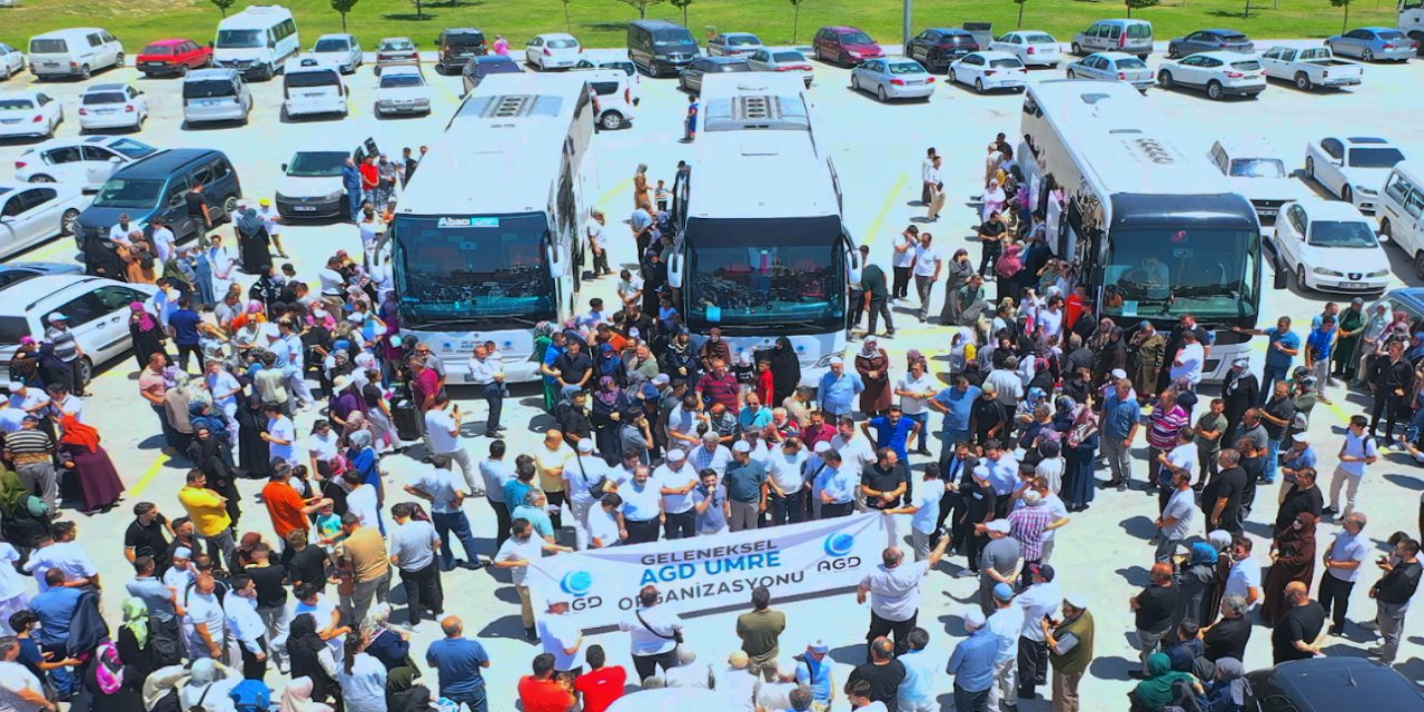 Gençler kutsal topraklara uğurlandı