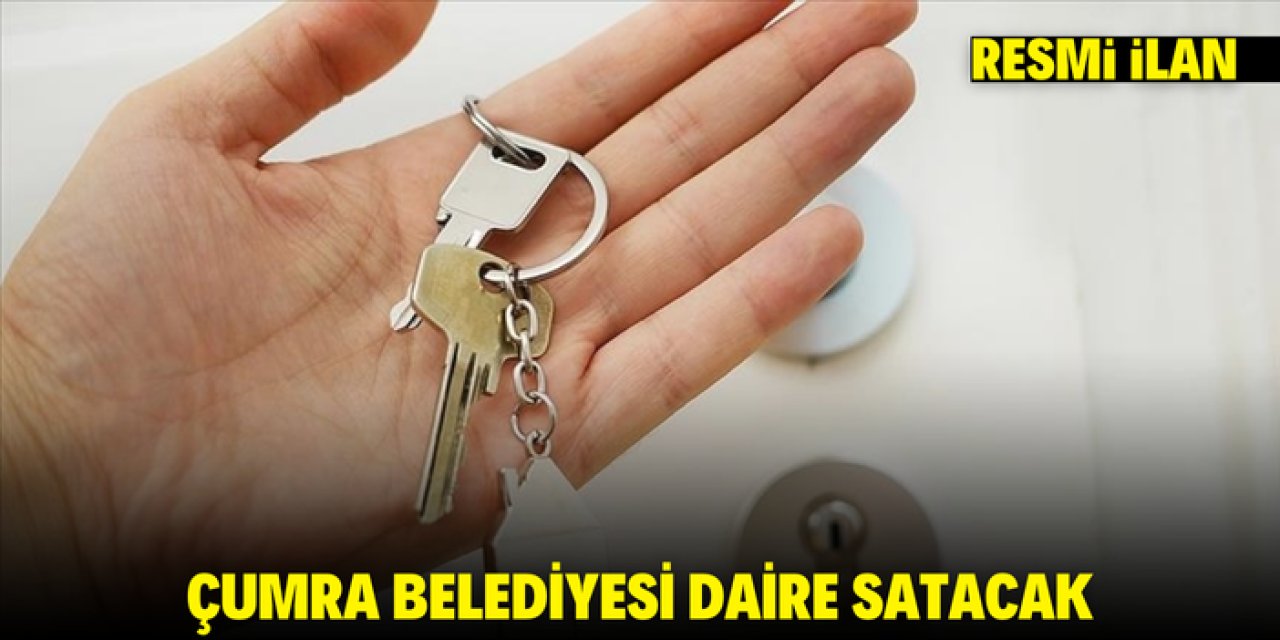 ÇUMRA BELEDİYESİ DAİRE SATACAK